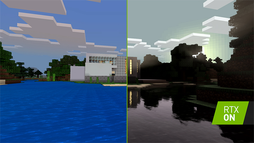 Nvidia minecraft ray on sale tracing